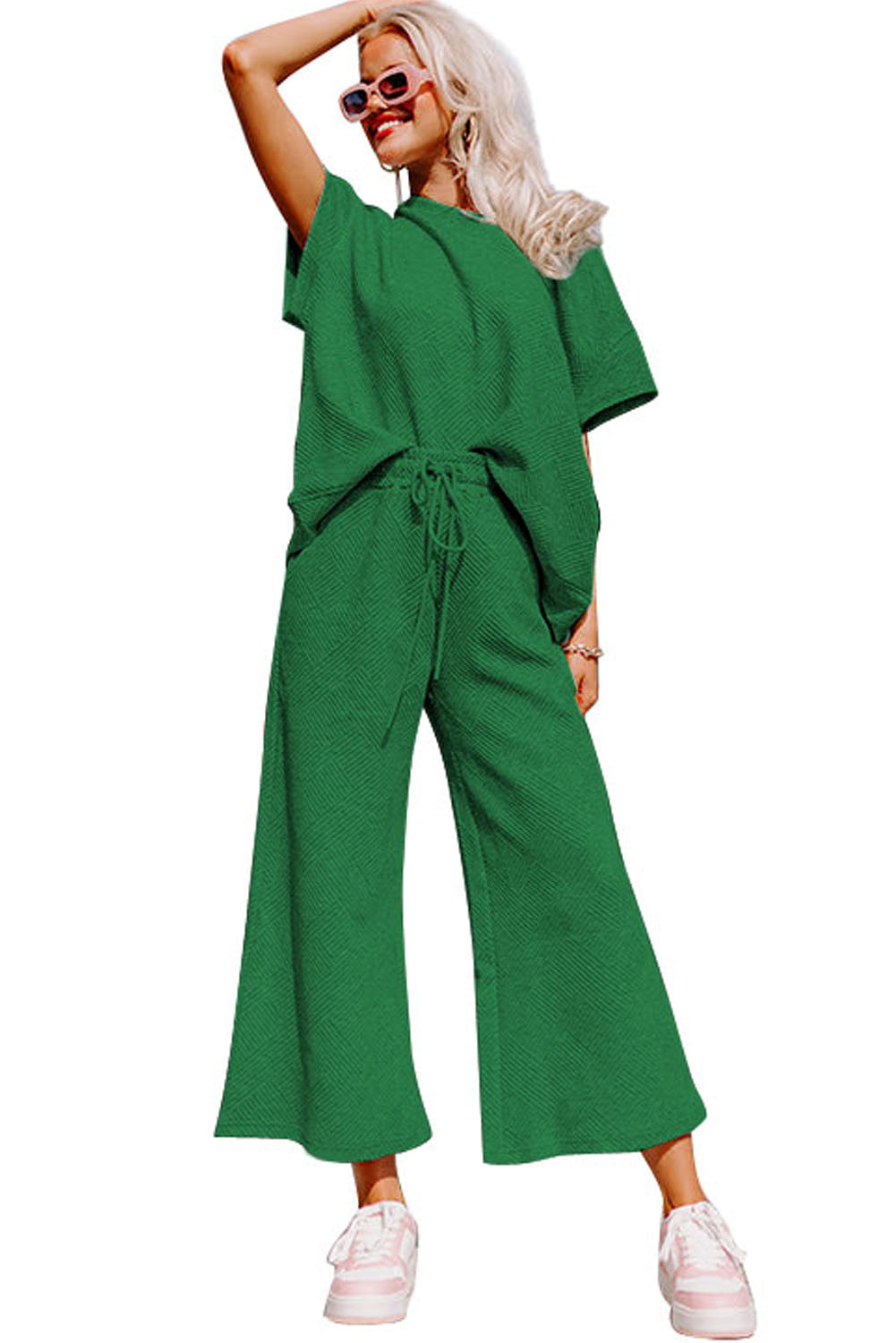 Green Pants Set